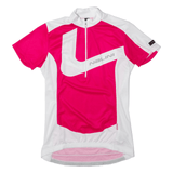 NALINI Cycling Shirt Womens Jersey Pink 1/2 Zip M