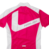 NALINI Cycling Shirt Womens Jersey Pink 1/2 Zip M