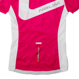 NALINI Cycling Shirt Womens Jersey Pink 1/2 Zip M