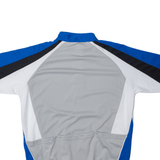 AUTHENTIC MOVE Cycling Shirt Mens Jersey Grey 1/4 Zip L