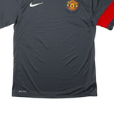 NIKE Manchester United Mens Football Shirt T-Shirt Grey S