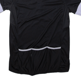 INOC Cycling Shirt Mens Jersey Black 1/2 Zip M