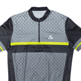 CROSSWAVE Cycling Shirt Mens Jersey Grey 1/4 Zip L