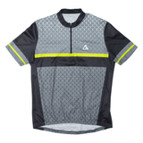 CROSSWAVE Cycling Shirt Mens Jersey Grey 1/4 Zip L
