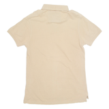 POLO CLUB Mens Polo Shirt Beige S