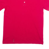 KAPPA Mens Polo Shirt Red 2XL