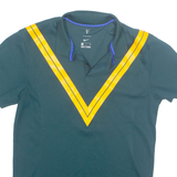 NIKE Roger Federer Tennis Mens Polo Shirt Green S