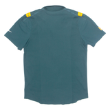 NIKE Roger Federer Tennis Mens Polo Shirt Green S