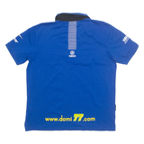 YAMAHA Racing Mens Polo Shirt Blue L