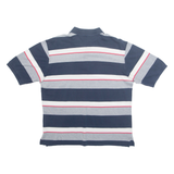 PAUL & SHARK Mens Polo Shirt Blue Striped S