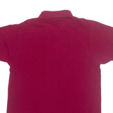 LACOSTE Mens Polo Shirt Red S