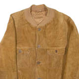 Mens Jacket Brown Leather S