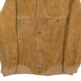 Mens Jacket Brown Leather S