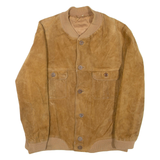 Mens Jacket Brown Leather S