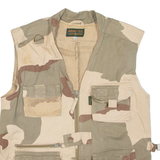 ARMY TEX Utility Mens Military Gilet Green Camouflage S