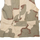 ARMY TEX Utility Mens Military Gilet Green Camouflage S
