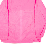 Womens Windbreaker Jacket Pink Nylon L