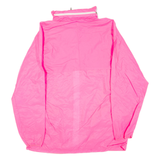 Womens Windbreaker Jacket Pink Nylon L