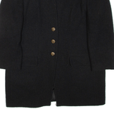 Womens Coat Black Wool L