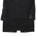 Womens Coat Black Wool L