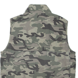 SUCCESS Mens Gilet Green Camouflage 2XL