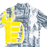 BRUNEX SWISS Cycling Mens Jersey Grey 1/4 Zip S