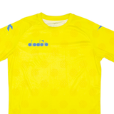 DIADORA Template Mens Football Shirt Jersey Yellow XL