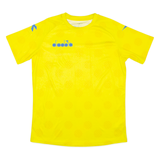 DIADORA Template Mens Football Shirt Jersey Yellow XL