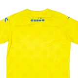 DIADORA Template Mens Football Shirt Jersey Yellow XL