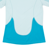 MAMMUT Womens T-Shirt Blue V-Neck L