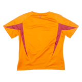 JACK WOLFSKIN Womens T-Shirt Orange V-Neck M