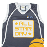 KRONOR SPORT All Star Day East #12 Basketball Mens Jersey Blue Sleeveless L