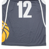 KRONOR SPORT All Star Day East #12 Basketball Mens Jersey Blue Sleeveless L