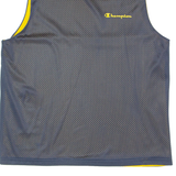 CHAMPION Basketball Mens Jersey Blue Sleeveless Nylon M