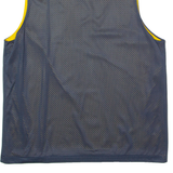 CHAMPION Basketball Mens Jersey Blue Sleeveless Nylon M