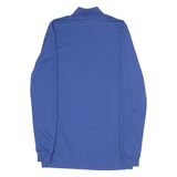 DORO SUISSE Mens T-Shirt Blue Long Sleeve Roll Neck Viscose S