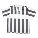 ADIDAS ORIGINALS Womens Football Shirt Jersey White V-Neck UK 14