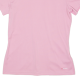 MAMMUT Womens T-Shirt Pink V-Neck S
