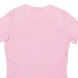 MAMMUT Womens T-Shirt Pink V-Neck S
