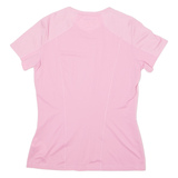 MAMMUT Womens T-Shirt Pink V-Neck S