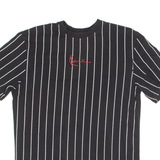 KARL KANI Mens T-Shirt Black Crew Neck S