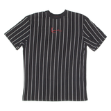 KARL KANI Mens T-Shirt Black Crew Neck S
