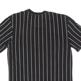 KARL KANI Mens T-Shirt Black Crew Neck S