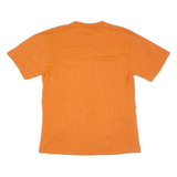 KARL KANI Mens T-Shirt Orange Crew Neck M