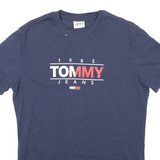 TOMMY HILFIGER 1985 Tommy Jeans Mens T-Shirt Blue XS