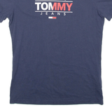 TOMMY HILFIGER 1985 Tommy Jeans Mens T-Shirt Blue XS