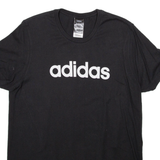 ADIDAS Mens T-Shirt Black M