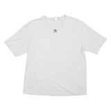 ADIDAS Womens T-Shirt Grey UK 6