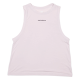NEW BALANCE Womens T-Shirt Pink Sleeveless S