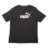 PUMA Womens T-Shirt Black UK 14